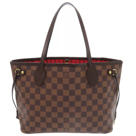 LOUIS VUITTON Damier Neverfull PM Tote Bag – Brown