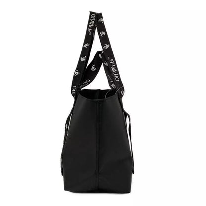 Off-White PVC Tote Bag