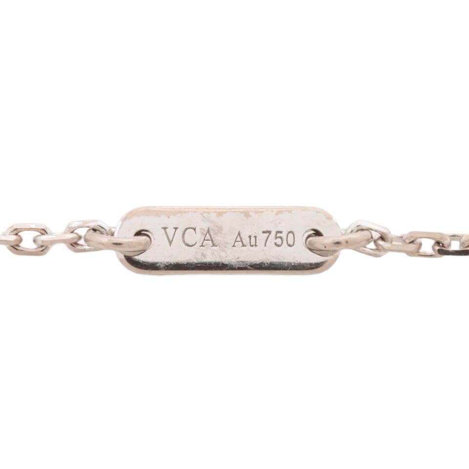Van Cleef & Arpels Sweet Alhambra Diamond Necklace