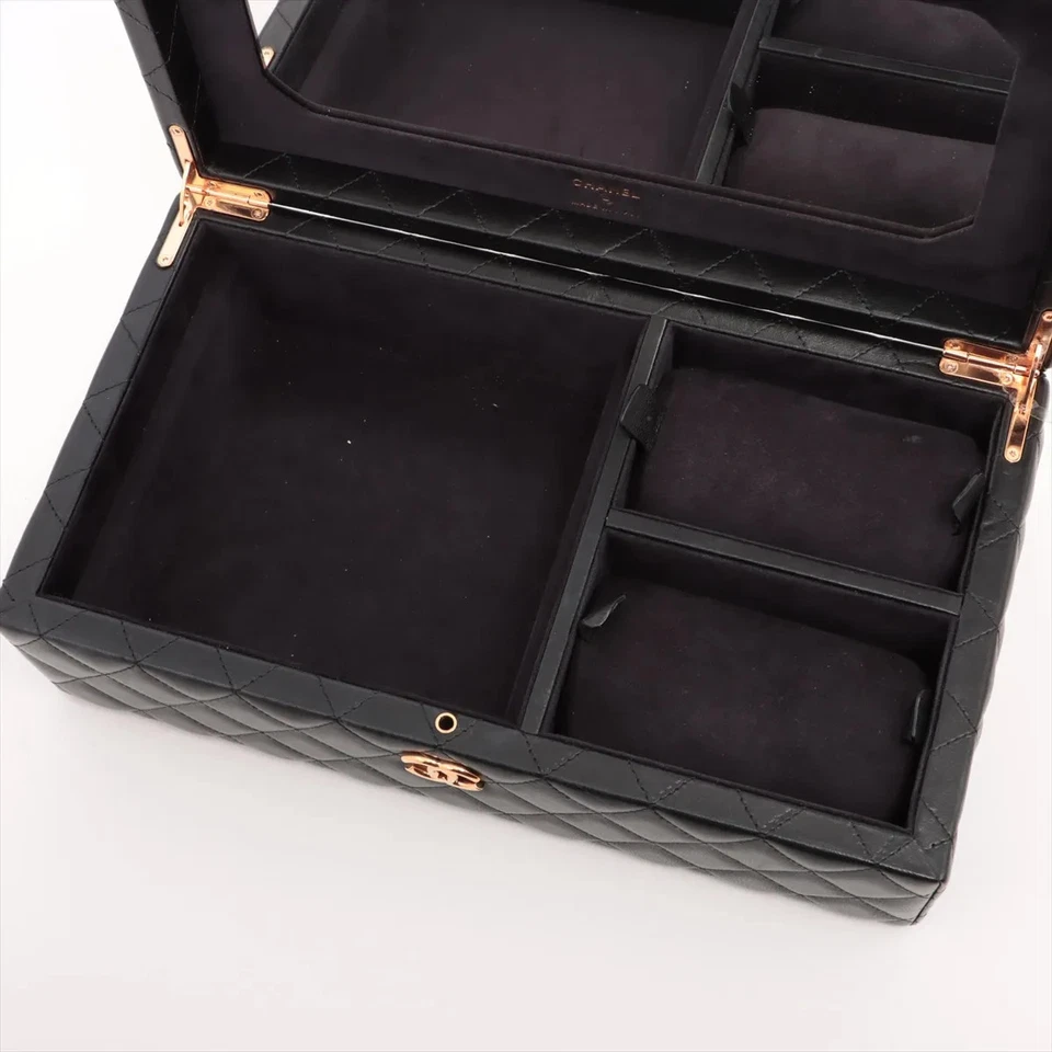 Chanel Matelasse Lambskin Jewelry Case
