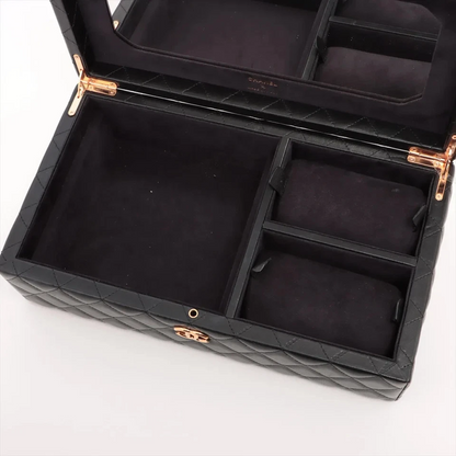 Chanel Matelasse Lambskin Jewelry Case