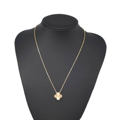 Van Cleef & Arpels Vintage Alhambra 18K Yellow Gold Pendant
