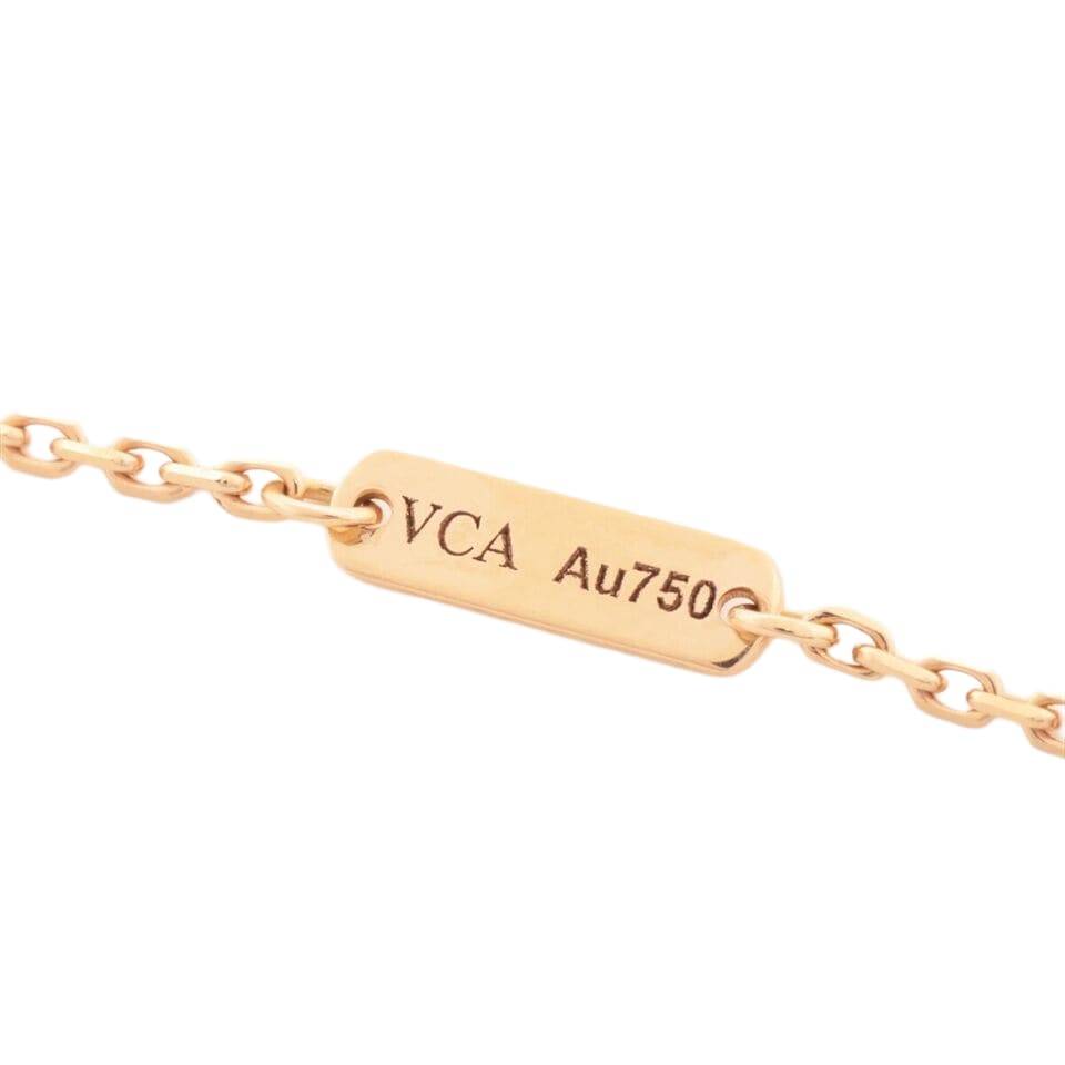Van Cleef & Arpels Perlée Couleur Carnelian Necklace