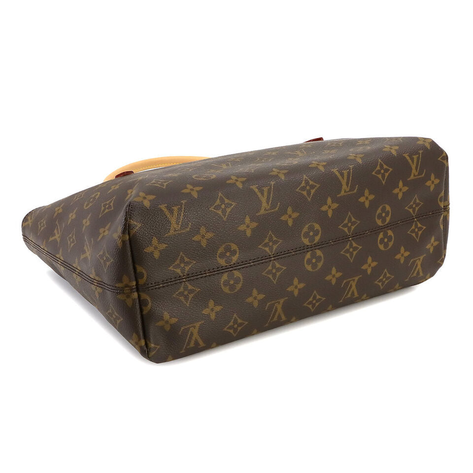 LOUIS VUITTON Monogram Raspail PM Tote Bag Brown Purse