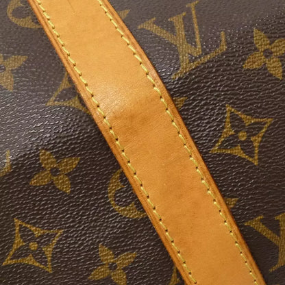 LOUIS VUITTON Monogram Keepall Bandouliere 50cm Boston Bag - Marron/Gold