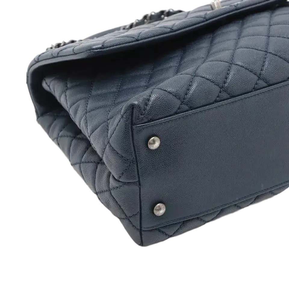Chanel Coco Handle Caviar Skin 2 Way Shoulder Bag