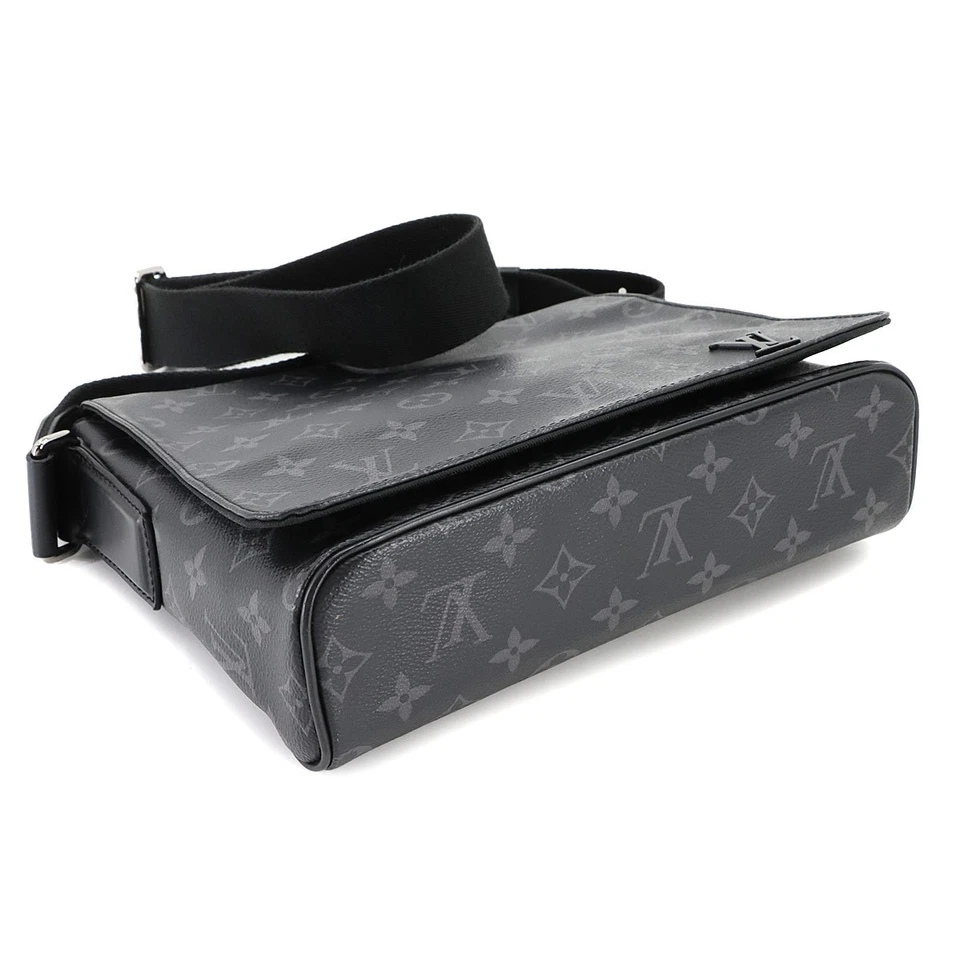 Louis Vuitton District PM NM in Monogram Eclipse Canvas