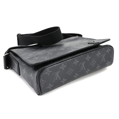 Louis Vuitton District PM NM in Monogram Eclipse Canvas