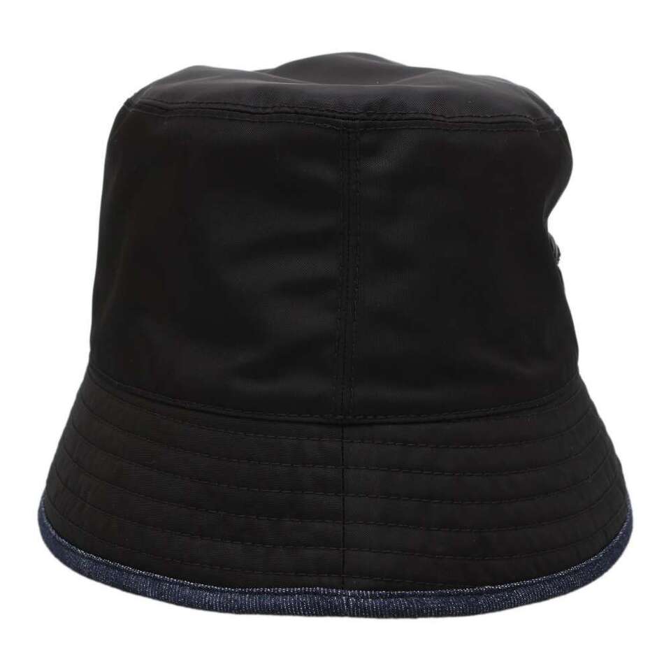 PRADA Re-Nylon Triangle Logo Bucket Hat