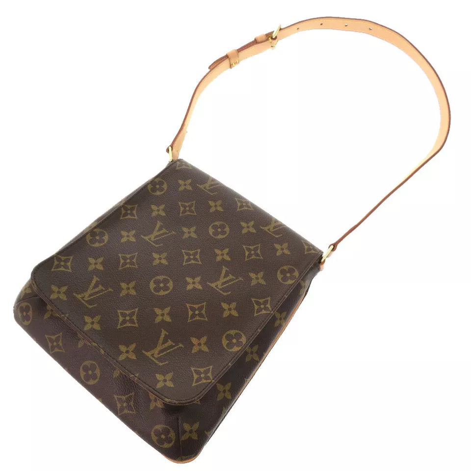 LOUIS VUITTON Monogram Musette Salsa Short Strap Shoulder Bag – Brown