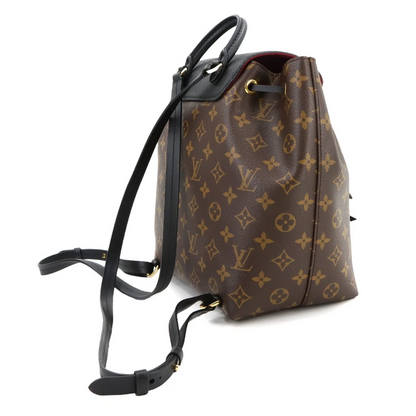 LOUIS VUITTON Monogram Montsouris NM PM Backpack Noir M45515