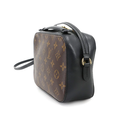 Louis Vuitton Saintonge in Monogram Canvas & Noir Leather