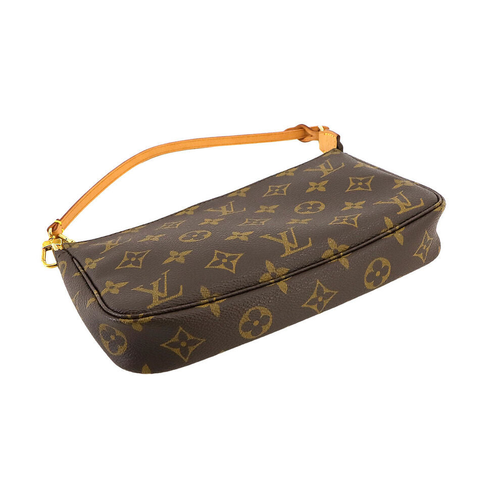 LOUIS VUITTON Monogram Pochette Accessoires Hand Shoulder Bag