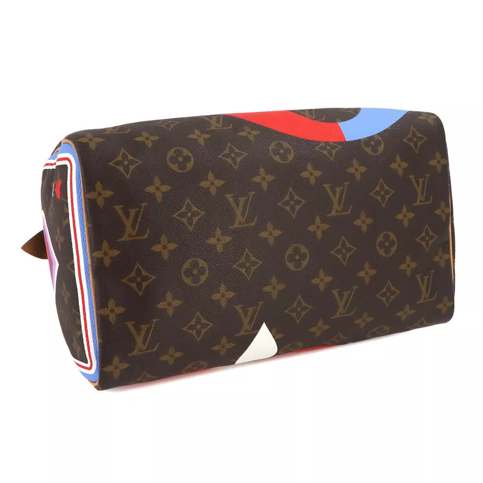 LOUIS VUITTON Game On Monogram Speedy Bandouliere 30 Handbag