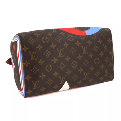 LOUIS VUITTON Game On Monogram Speedy Bandouliere 30 Handbag