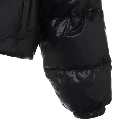 Prada Triangle Logo 22 Years Nylon Down Jacket 38 Ladies' Black