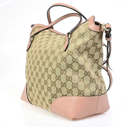 GUCCI Logo GG Pattern 2Way Shoulder Handbag