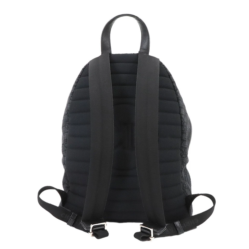 Christian Dior Oblique Rider Backpack in Black Canvas & Leather