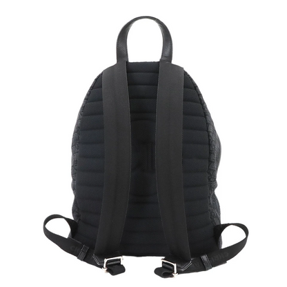 Christian Dior Oblique Rider Backpack in Black Canvas & Leather