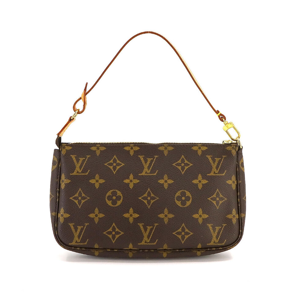 LOUIS VUITTON Monogram Pochette Accessoires Hand Shoulder Bag