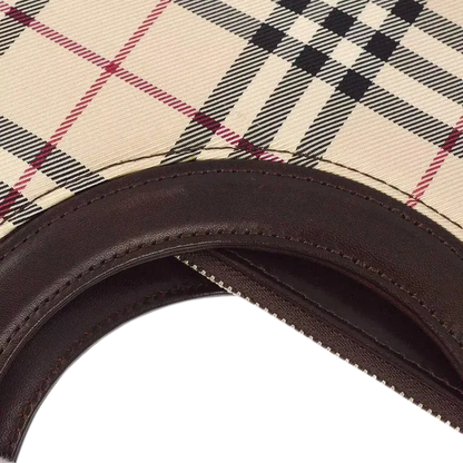 Burberry Check Tote Handbag