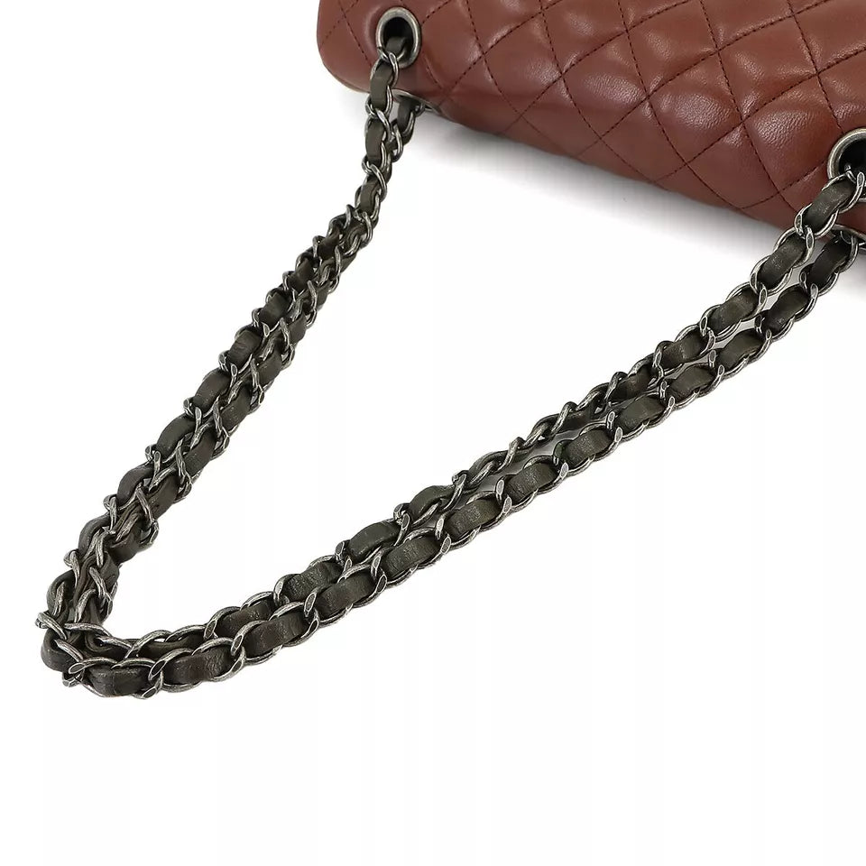 Auth CHANEL Matelasse 25 Chain Shoulder Bag