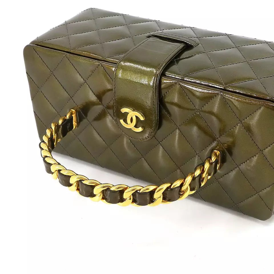 CHANEL Matelasse Vanity Cosme Box Case