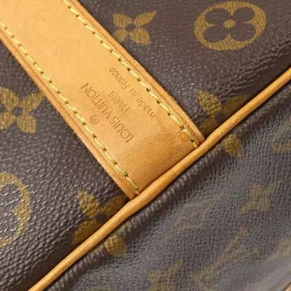 LOUIS VUITTON Monogram Keepall Bandouliere 50cm Boston Bag - Marron/Gold