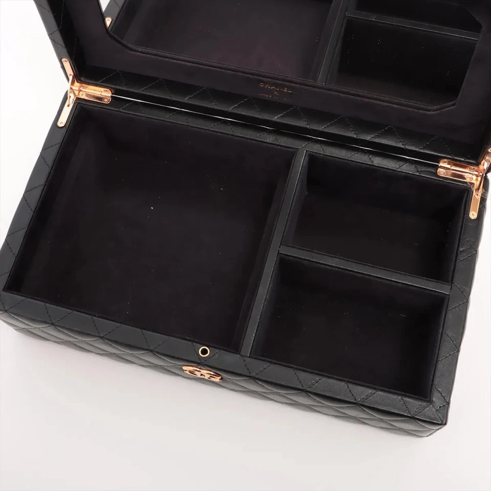 Chanel Matelasse Lambskin Jewelry Case