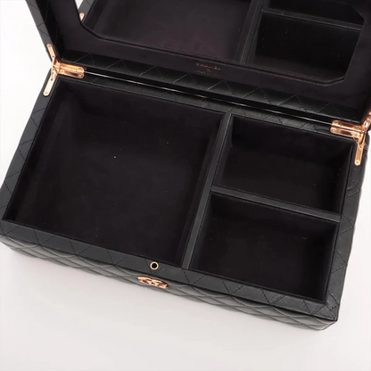 Chanel Matelasse Lambskin Jewelry Case