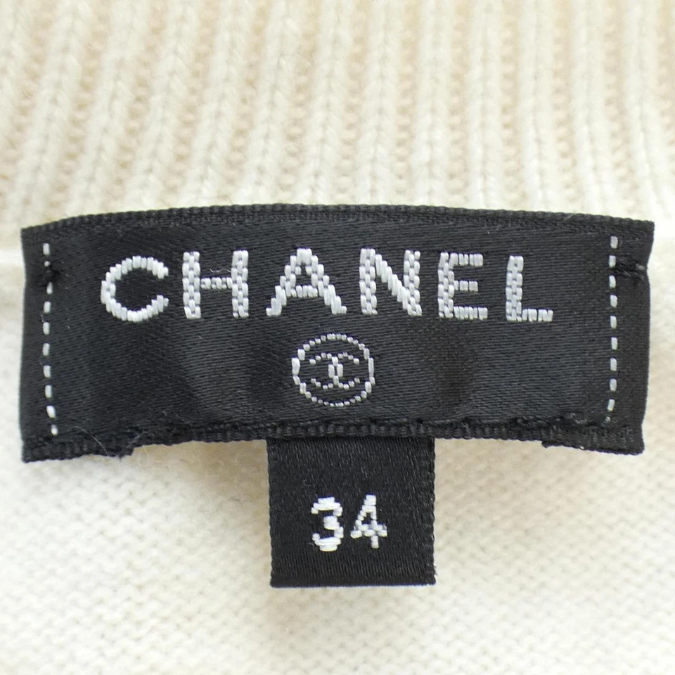 CHANEL Knitwear Sweater White