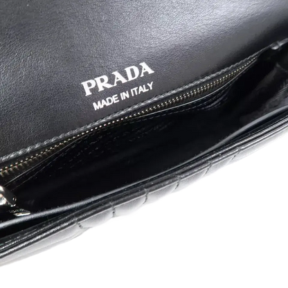 PRADA Diagramme Chain Shoulder Bag