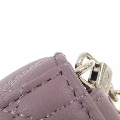 Authentic Dior Lady D-JOY Small Shoulder Bag  in Pink with Gold Hardware