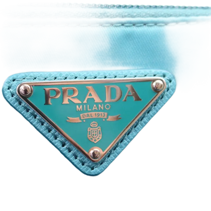 PRADA Logo Clutch Pouch Bag