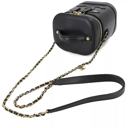 CHANEL Vanity 2way Chain Shoulder Bag