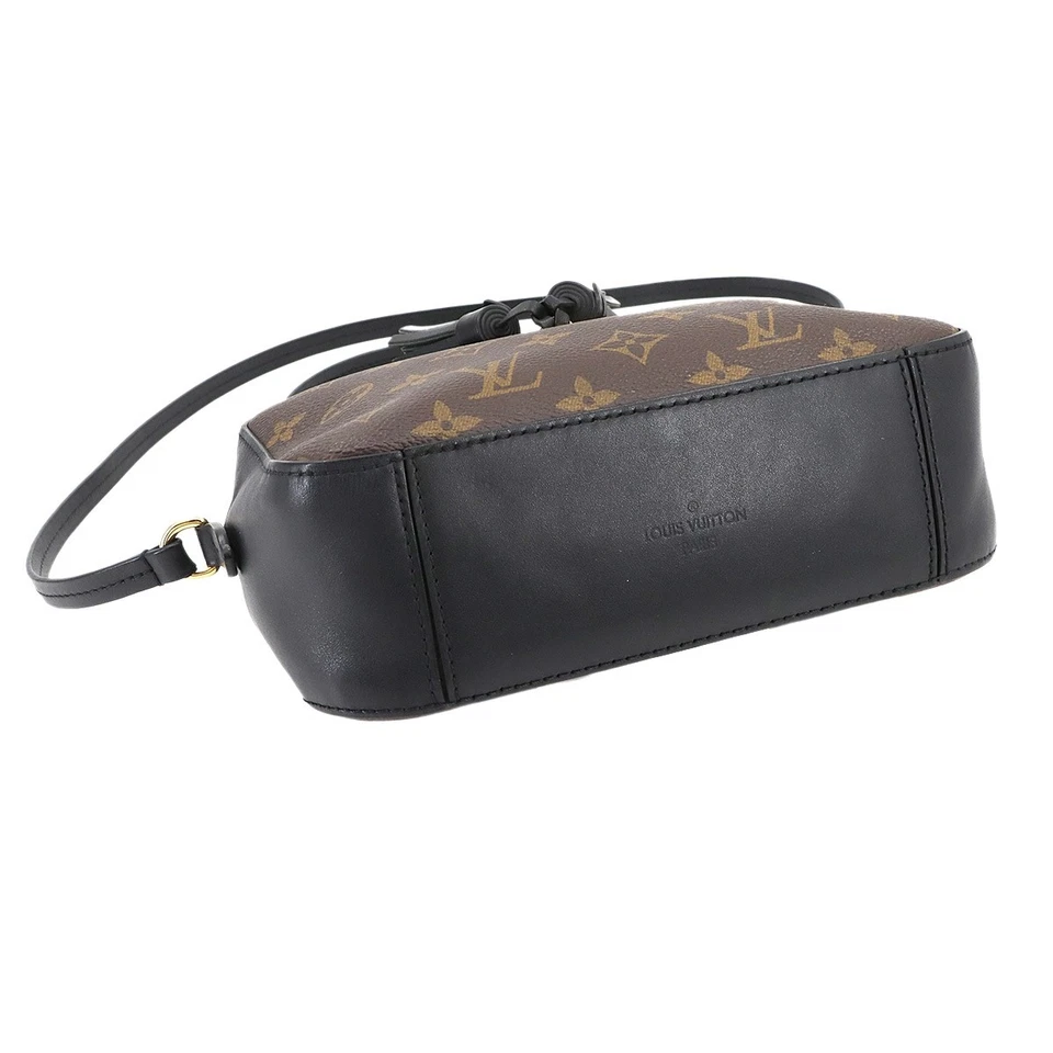 Louis Vuitton Saintonge in Monogram Canvas & Noir Leather