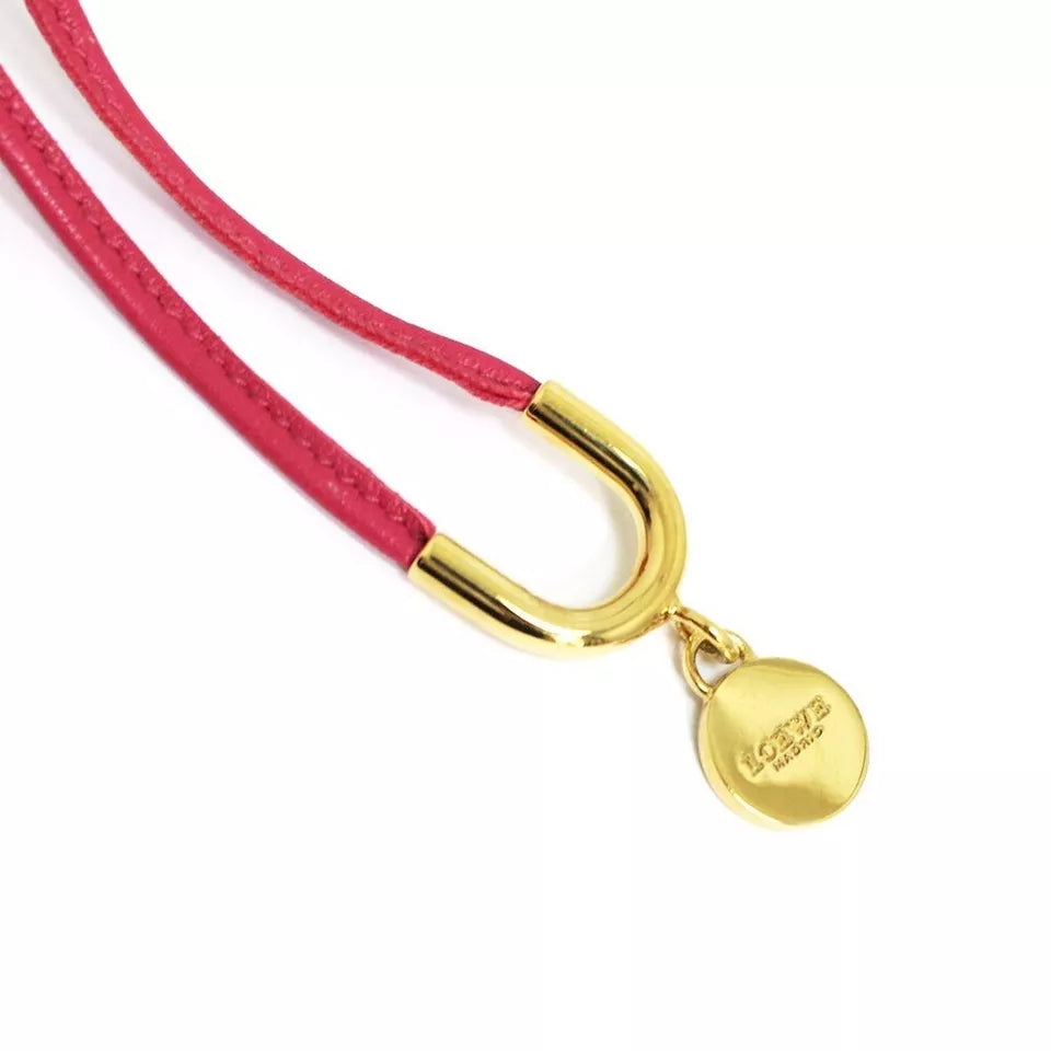 LOEWE Flower Motif Bag Charm