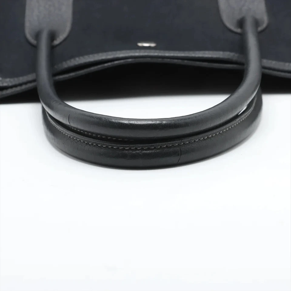 Hermès Garden Party 36 PM Twal Officie x Negonda Black Silver Metal Fittings J Stamp