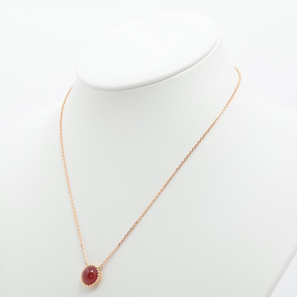 Van Cleef & Arpels Perlée Couleur Carnelian Necklace