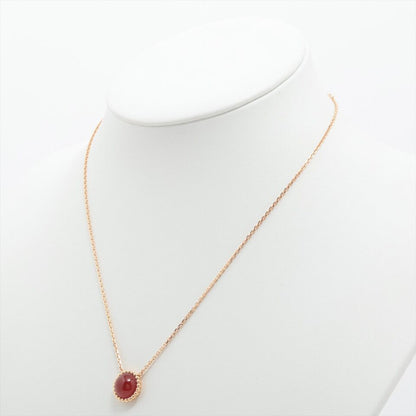 Van Cleef & Arpels Perlée Couleur Carnelian Necklace