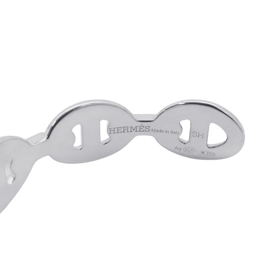 HERMES Chaine d'Ancre Bangle Size SH SV925