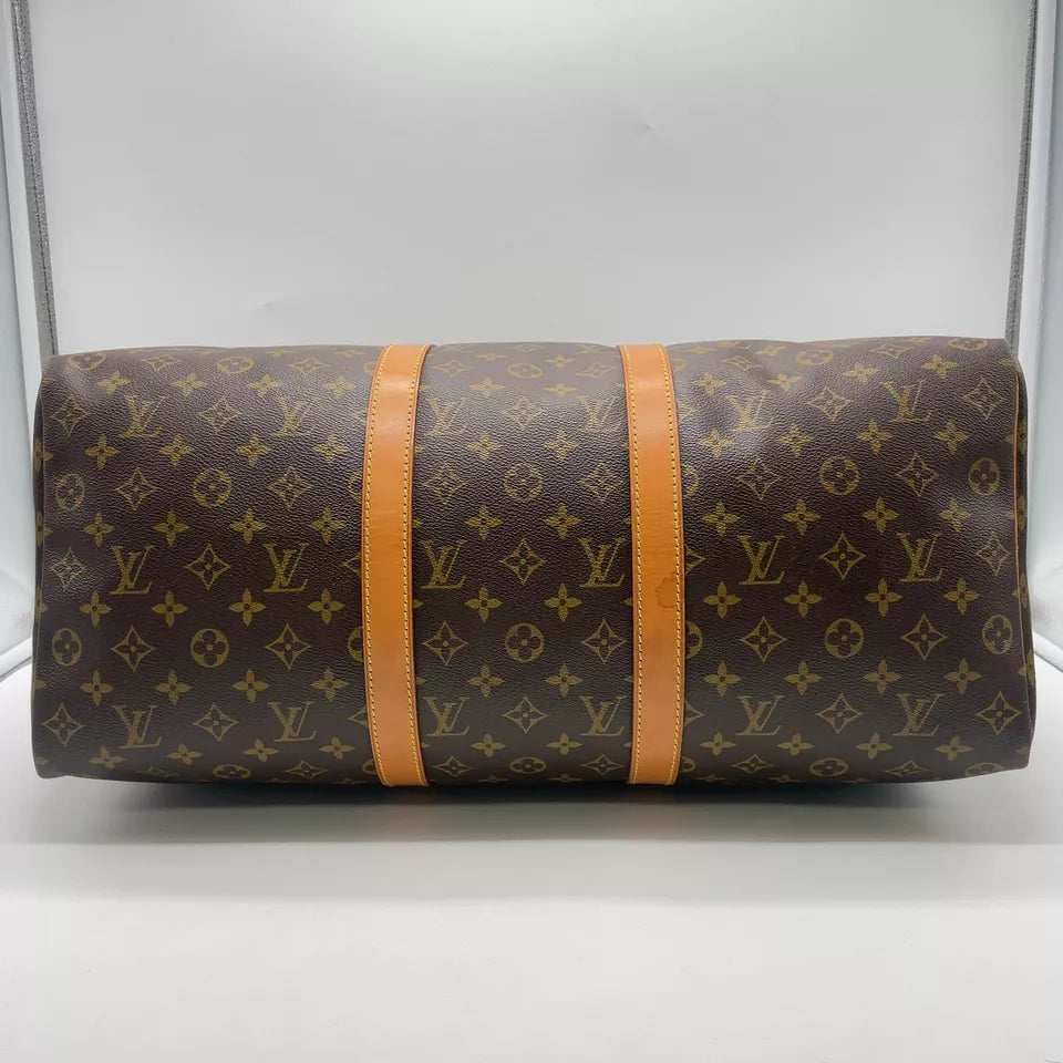 Louis Vuitton Monogram Keepall Boston Bag 50