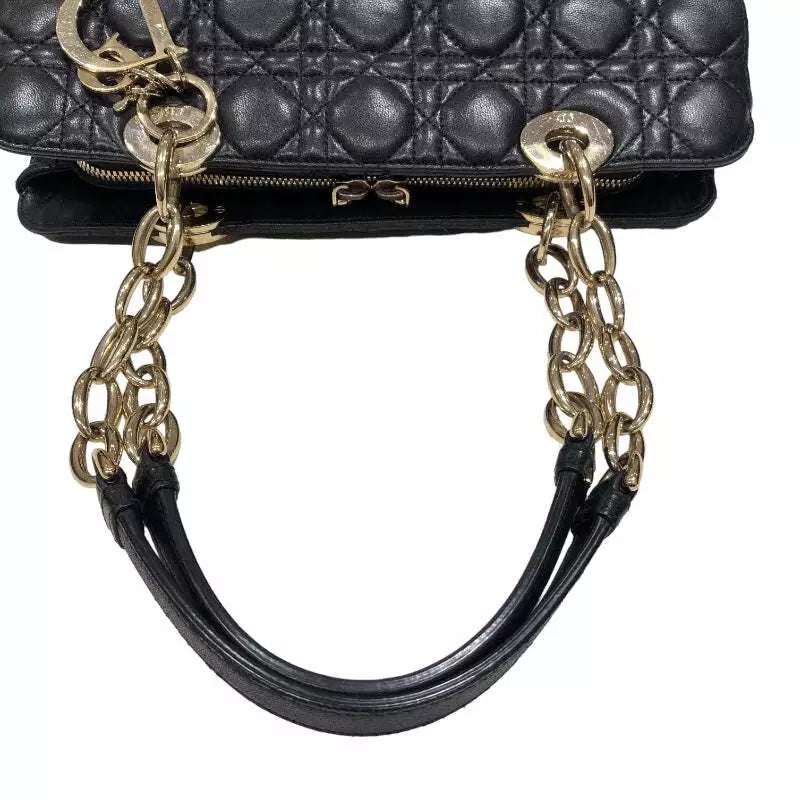 Christian Dior Canage Chain Tote Bag