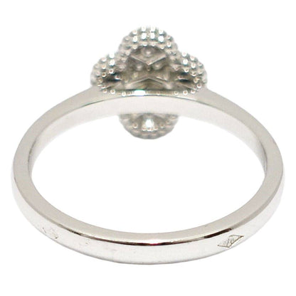 Van Cleef & Arpels K18WG Sweet Alhambra Diamond Ring