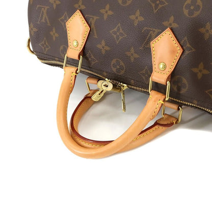 LOUIS VUITTON Monogram Speedy Bandouliere 30 Hand Shoulder Bag