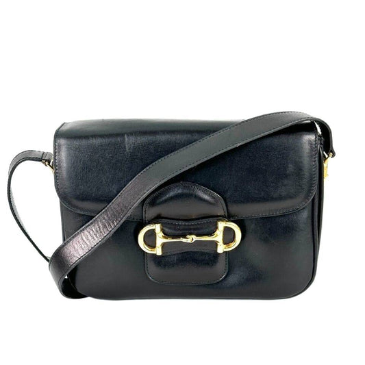 Celine Horse Bit Shoulder Hand Bag Purse Authentic 343