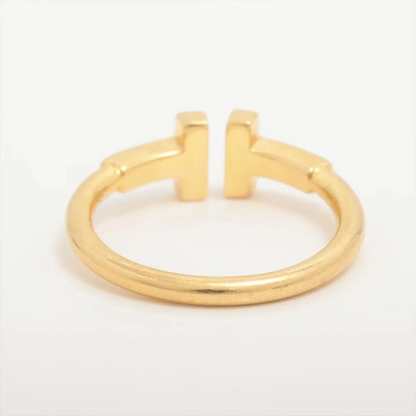 Tiffany T Wire Ring 750(YG) 2.8g