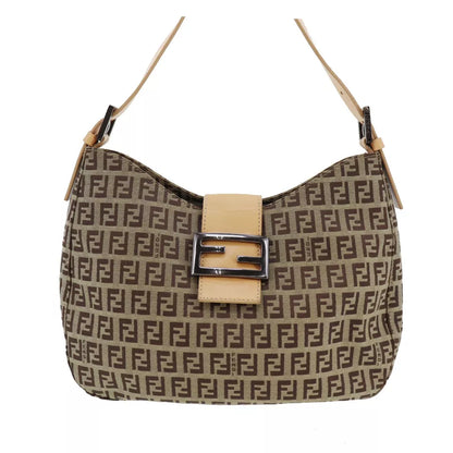 FENDI Zucca Mamma Bucket Handbag