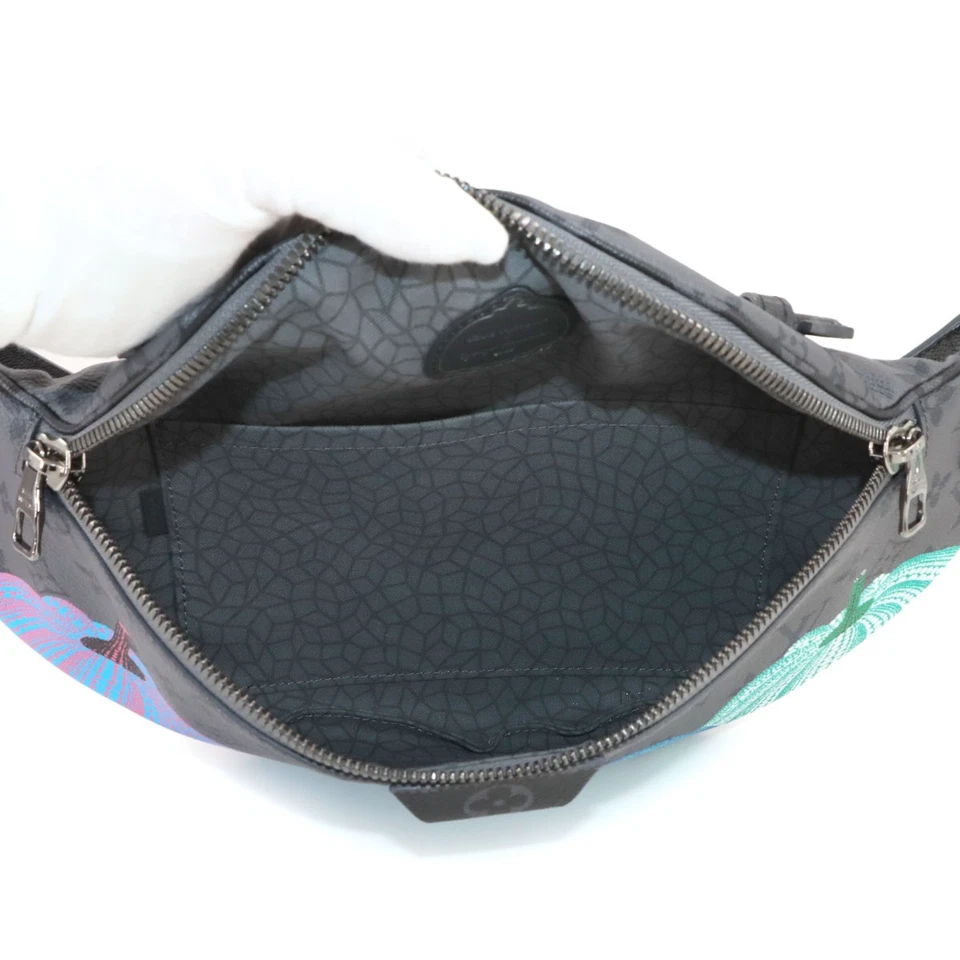 Louis Vuitton LV x Yayoi Kusama Maxi Bumbag in Monogram Eclipse Reverse