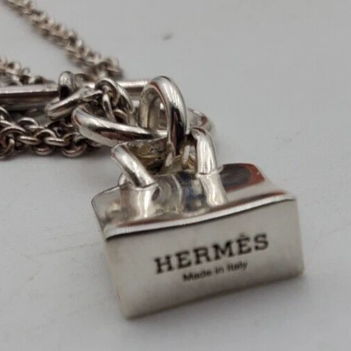Hermès Amulet Kelly Necklace in 925 Sterling Silver